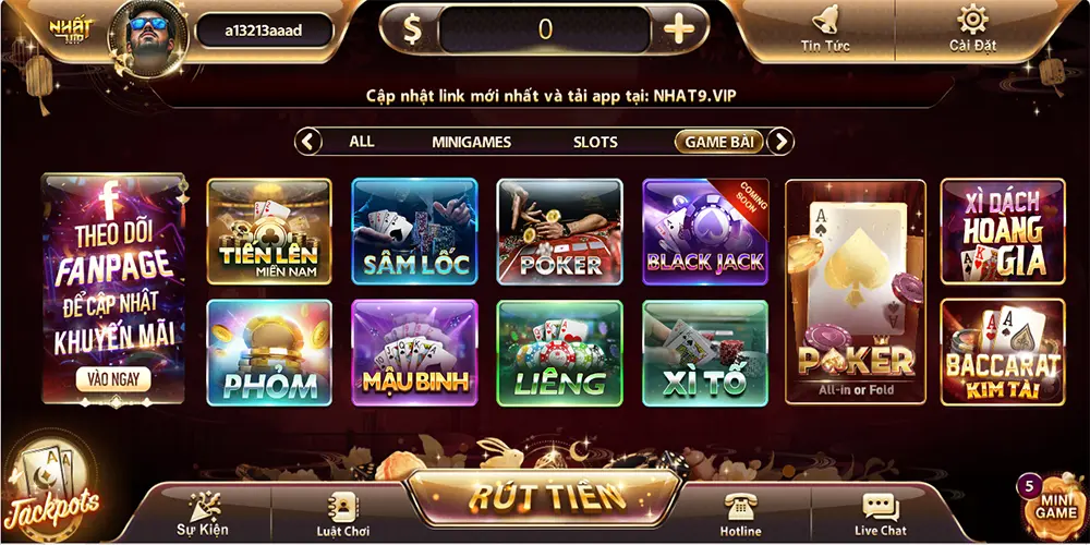 Game bài đổi thưởng uy tín