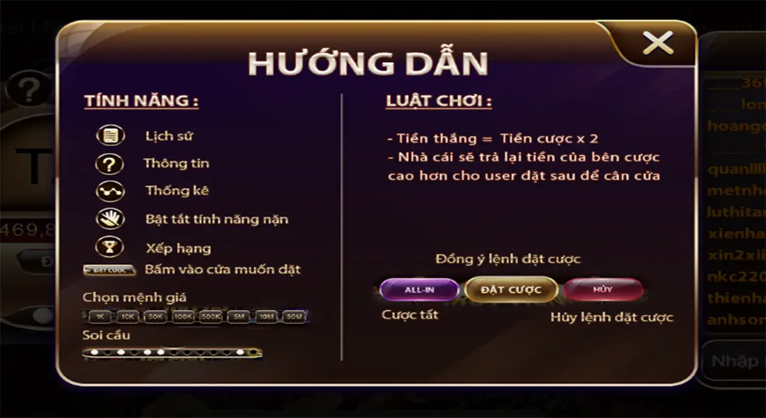 game tai xiu 2 Đôi nét về game Nhất vip Tài xỉu