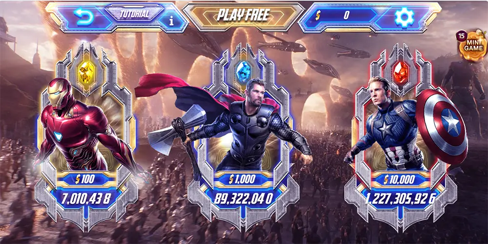 no hu Avengers 2 Khái quát tổng quan về game nổ hũ Avengers trên nhatvip apk