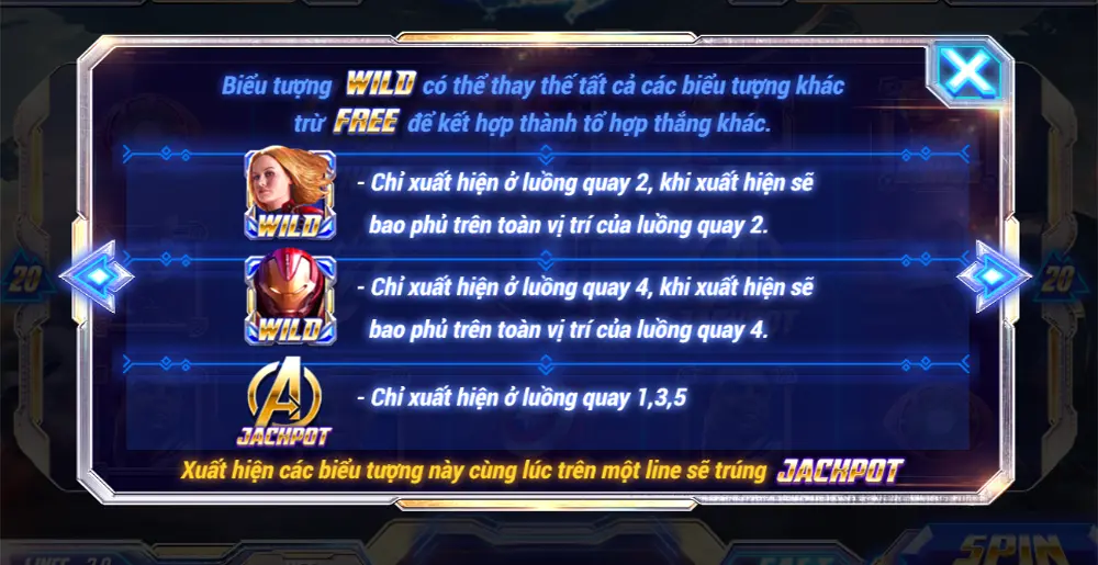 no hu Avengers 4 Sử dụng tính năng “wild” một cách hợp lý